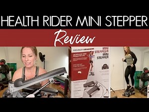 Health Rider Mini Stepper Review Unboxing, Set Up, & 1st Workout!