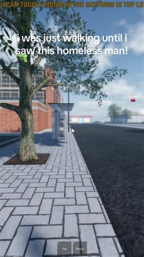 Helping the Homeless: A Kind Encounter in Roblox