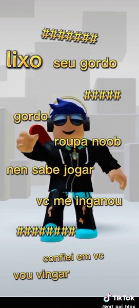 a skin dele e exatamente assim kkkk#vaiprofycaramba #roblox #foryoupage #trend #amovcs💜 #fypシ ele me chama de gordo por causa da r6 #r6