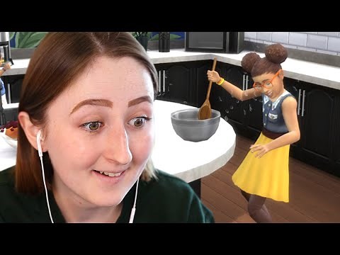 KIDS CAN COOK IN THE SIMS???