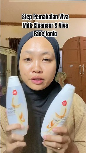Steps for Using Viva Milk Cleanser & Viva Face Tonic #skincare #sunscreenlocal #skincareroutine #...