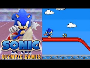 Sonic at Olympic Games JAVA GAME (SEGA 2008) FULL WALKTHROUGH