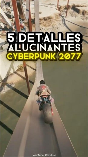 5 DETALLES ALUCINANTES de Cyberpunk 2077 💥 #cyberpunk2077 #detallesalucinantes #gaming #vandal