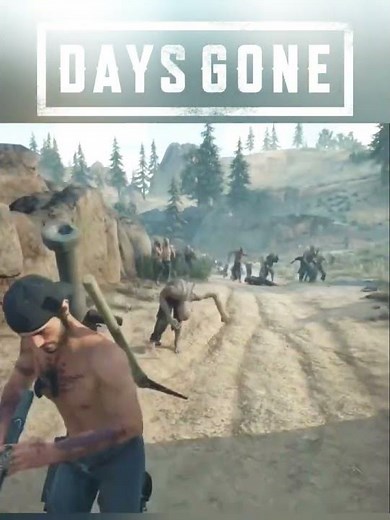 Days Gone Remastered Belknap Crater Massive Horde Mods Epic Battle #daysgone #shorts #gaming