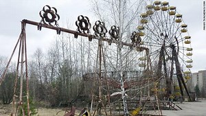 時が止まった町プリピャチ、チェルノブイリ事故から２８年