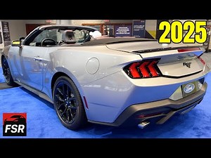 2025 Ford Mustang EcoBoost Premium Convertible – Top-Down Thrills & Turbo Power