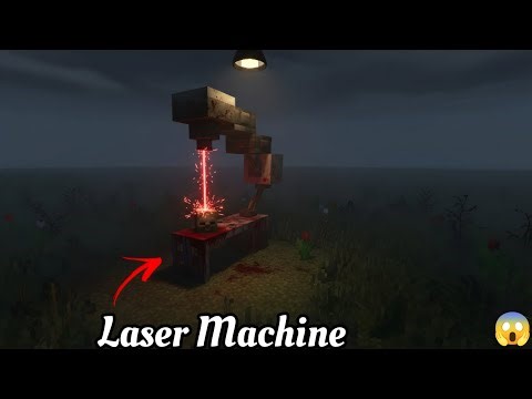 MINECRAFT:Laser Machine Build Hacks & idea's!