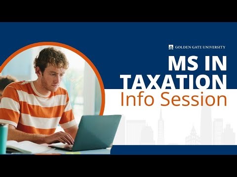 MS in Taxation Info Session - Spring 2026