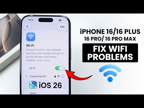 [iOS 26] How to Fix WiFi Issues on iPhone 16 (Plus, Pro, Pro Max)
