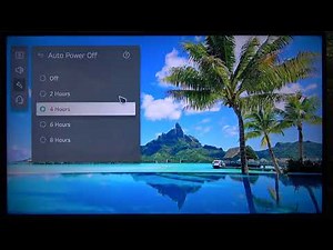 Comment activer ou désactiver l'arrêt automatique sur LG 43QNED80