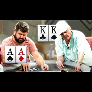 ACES vs KINGS In Super Deep Poker Game | Lodge Card Club