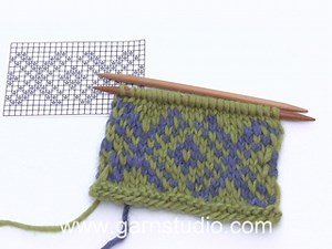 How to work with 2 colours (back and forth)