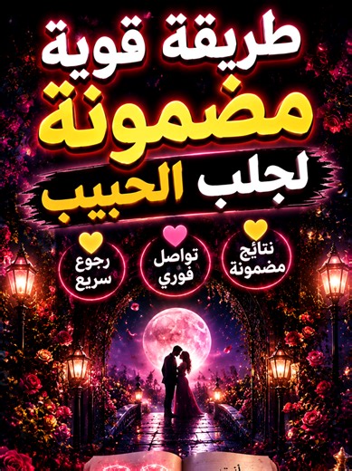 🔥 طريقة قوية جدًا لرجوع الحبيب مهما كانت مدة الفراق 😳 إذا الشخص اللي تحبه ابتعد، تجاهلك أو صار بينكم صمت طويل… جرّب هالطريقة اللي بالفيديو 👀❤️ طاقة جذب قوية للتواصل، الاشتياق، وكسر البرود ✨ اكتب أول حرف من اسمه وابدأ الطريقة 🔮 #جلب_الحبيب #رجوع_الحبيب #عودة_الحبيب #جذب_الحب #قانون_الجذب
