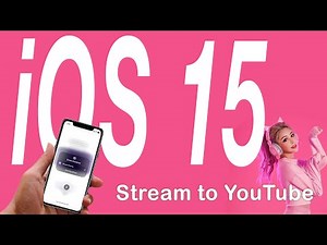 Stream to YouTube | iOS 15, iPad, iPhone