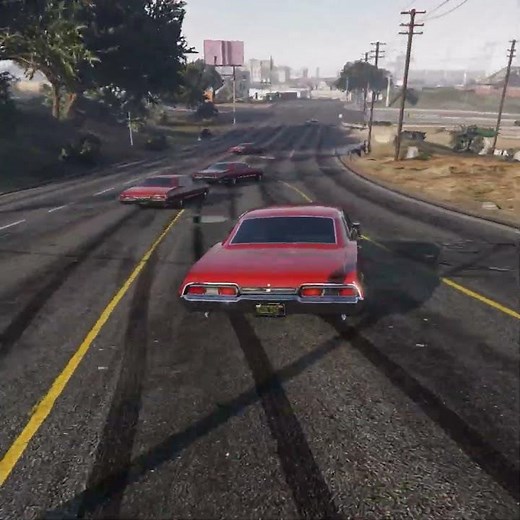GTA 5 Drift Stunts God 🔥#impala