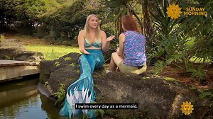 Our fascination with mermaids is as deep as the sea. In 2019 our Faith Salie talked with a real live mermaid at Weeki Wachee Springs State Park in Florida and visited a camp where students hear the siren to become water nymphs. https://cbsn.ws/42lA7hg | CBS Sunday Morning