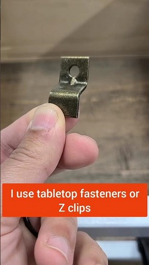 THIS is the best way to secure your table tops on DIY furniture! 👍👀 #shorts