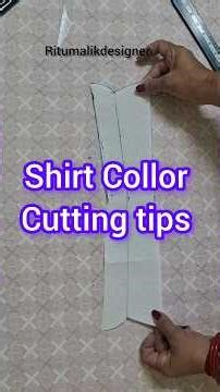 Shirt Collor Cutting and stitching #sewing #tips #fashion #ritudesigner