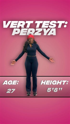 Challenging for the Women's Vertical Jump Top Spot