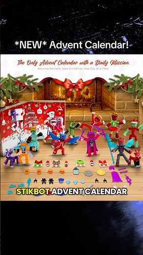 *NEW* Stikbot Advent Calendar!