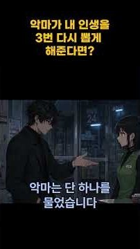 악마가 내 인생을 3번 다시 뽑게 해준다면? #히어하트 #shorts