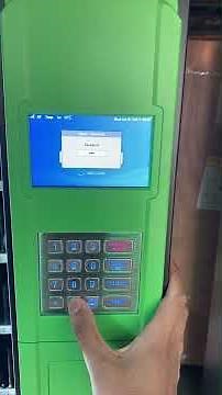 Live demonstration of a TCN Vending Machine.
