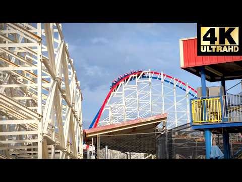 *4K* Air Force One Fun Spot Atlanta Off Ride Pov! (Highest Quality)