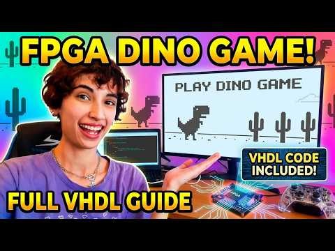 Implementing the Dino Game on FPGA using VHDL