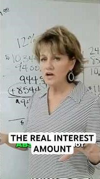 How Much Interest Are You ACTUALLY Paying