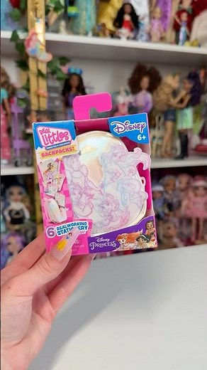 Real Littles princess bag 🩷 #disneyprincess #disneymerch #disneycollector #mysterybox #surprisetoy