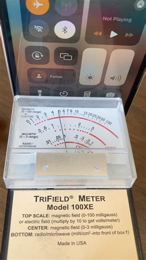 5K views · 45 reactions | It’s pretty scary…the radiation coming off a cell phone in airplane mode is high enough, but when taken off and it starts receiving…even scarier. #EMF #cellphone #radiation #iphone | Healing the Body | Facebook