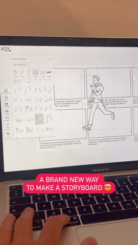 Yunmie from StoryTribe | A BRAND NEW WAY TO MAKE A STORYBOARD 🤯 #storytribe #storytribeapp #storyboard #storyboarding #storytime #storytelling #uxui #uxdesign... | Instagram