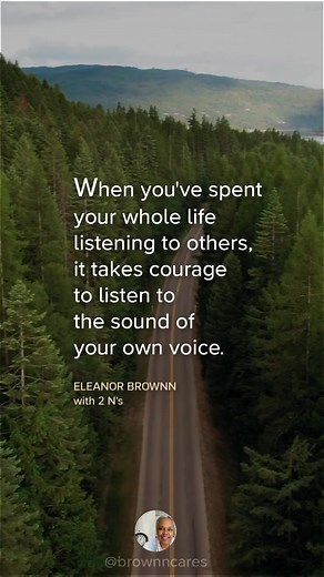 2K views · 113 reactions | No sound. Listen to your own voice. | Eleanor Brownn with 2N's | Facebook