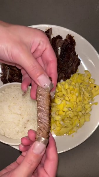 Steak and eggs breakfast any time of day