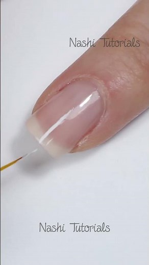 Easy Colorful Pastel Stripes Nail Art Tutorial #shorts