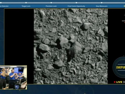 Here's The Exact Moment NASA Took Out That Asteroid [Video]