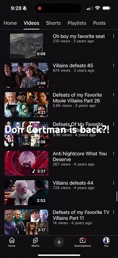 Defeatuber’s channel is brought back but not Sonicphantom47?