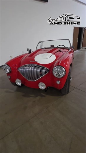 Check out this 1954 Austin-Healey 100-4 BN1 Roadster at the @worldwideauctioneers #classiccars #carsofinstagram #classiccarsdaily #carvideos #oldcars #carporn #classiccarsworld #cars #automotive #classiccarshow #austinhealey | Speed and Shine