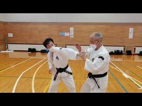 北海道武専 Hokkaido Busen 諸手送小手投 Morote Okuri Gote Nage 少林寺拳法 Shorinjikempo