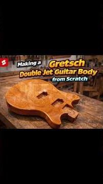 DIY Gretsch Double Jet Build: Full CNC Woodworking Guide