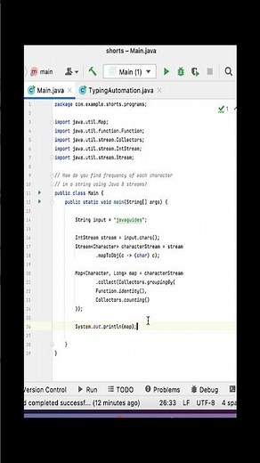 How to find frequency of each character in the string using Java 8 stream? #java #javaprogramming