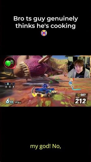 I freaking rock at #sonicracingcrossworlds #streamer #twitchclips #gaming #funnygameplay