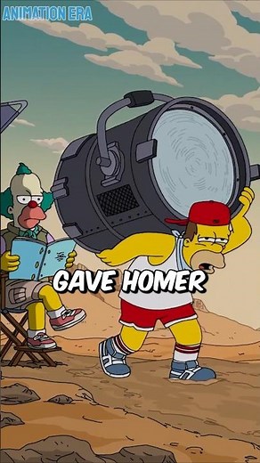 What Happens When Krusty The Clown Directs A Movie With The Simpsons? #thesimpsons