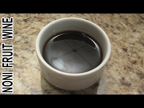 NONI FRUIT WINE | See How I Extracted and Stored Noni Juice Effectively