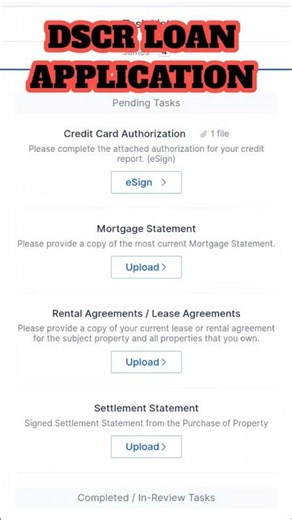 DSCR Loan Application Process Broken Down #dscrloans #realestateinvesting #shorts