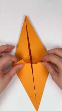 Origami Hahn und Huhn falten 🐓