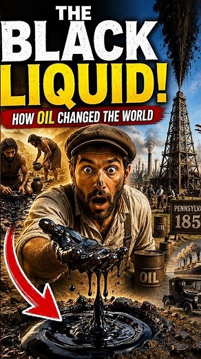 How Was Oil Discovered? 🤯 The Shocking Story of Petroleum! |#shorts #youtubeshorts #oilhistory