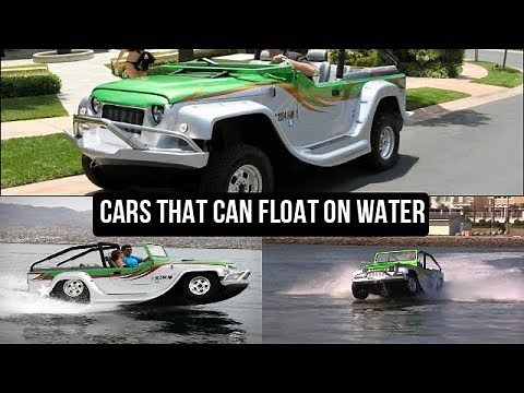 4 Amphibious Car - Cars That Can Float On Water