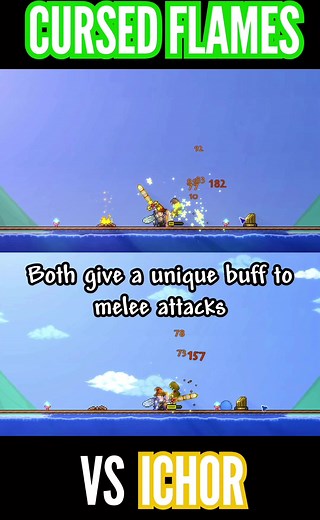 Terraria Cursed Flames vs Ichor: A Comprehensive Comparison