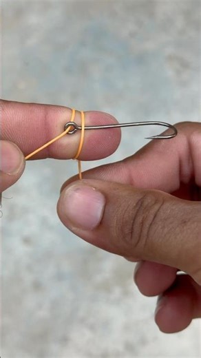 Ingenious Fishing Hook Technique!